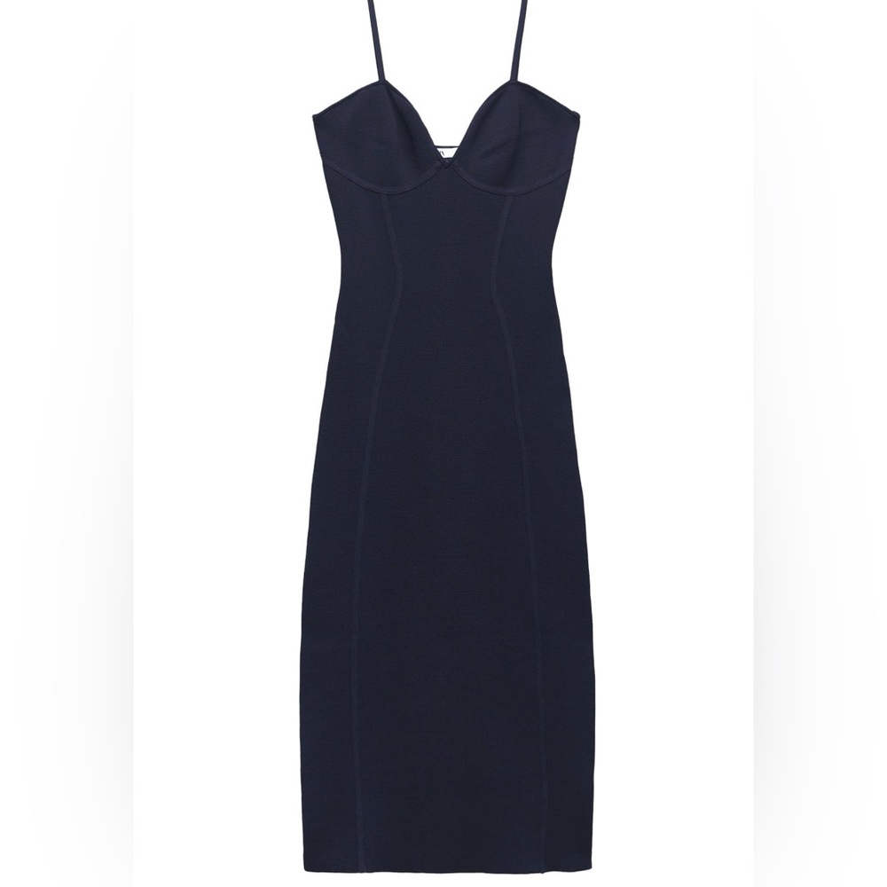 Zara Fitted Knit Dress